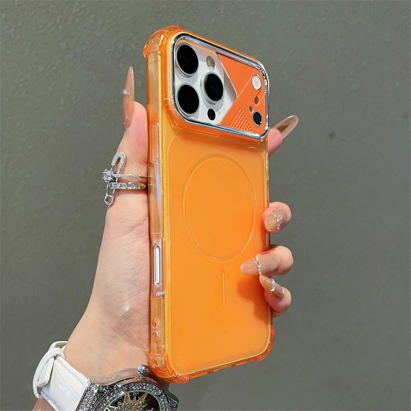 Clear Shockproof Bumper Case - Matte Clear Airbag Shockproof Case For
