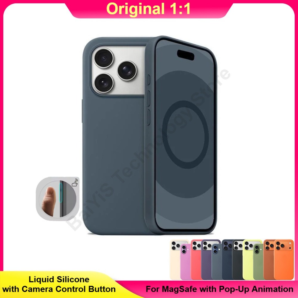 Original Quality Skin Friendly - Liquid Silicone Magnetic Phone Case 评论和价格