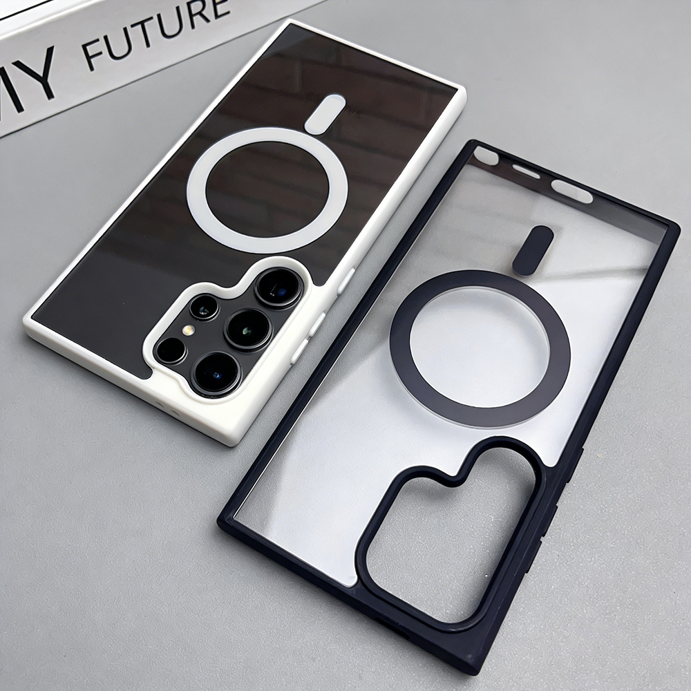 Luxury Acrylic Clear Phone Cas - Clear Shockproof Bumper Case 评论和价格