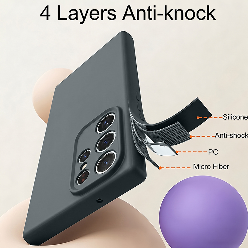 Soft Liquid Silicone Case For  - Liquid Silicone Magnetic Phone Case 评论和价格