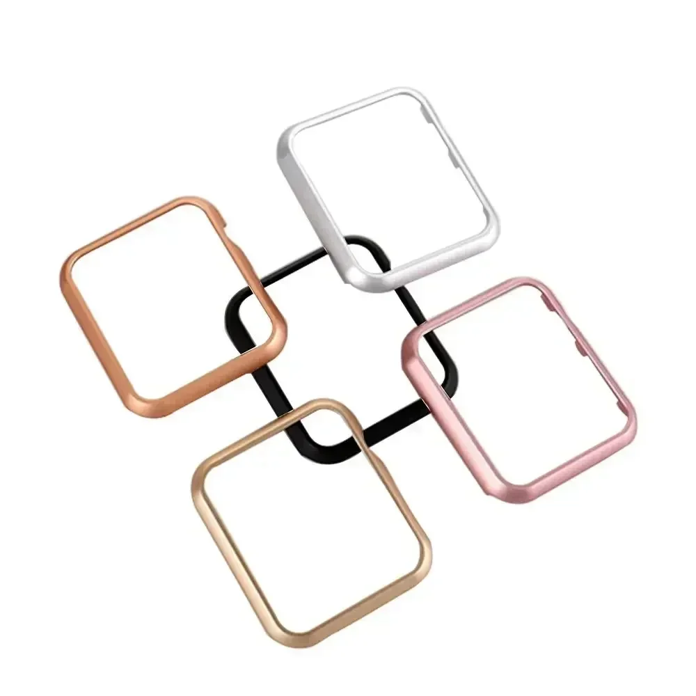For iWatch SE Series 10 9 8 7  - Metal Bumper Aluminum Frame Case 评论和价格