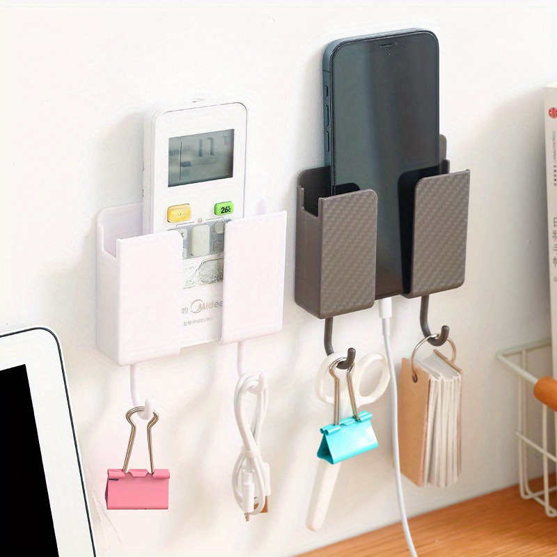 3-in-1 Wall Mounted Storage Ra - Phone Stands 评论和价格