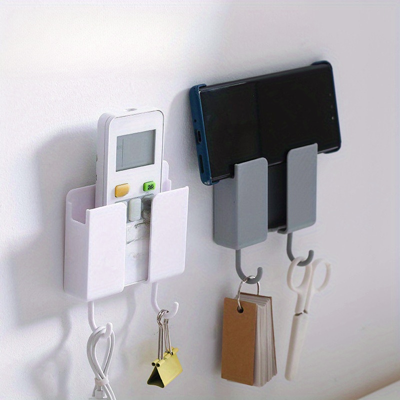 3-in-1 Wall Mounted Storage Ra - Phone Stands 评论和价格