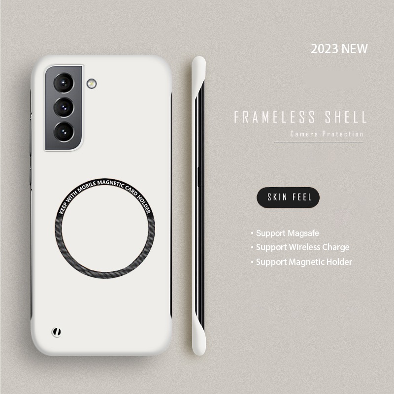 Hard PC Frameless Magnetic Pho - Ultra Thin Frameless Phone Cover 评论和价格