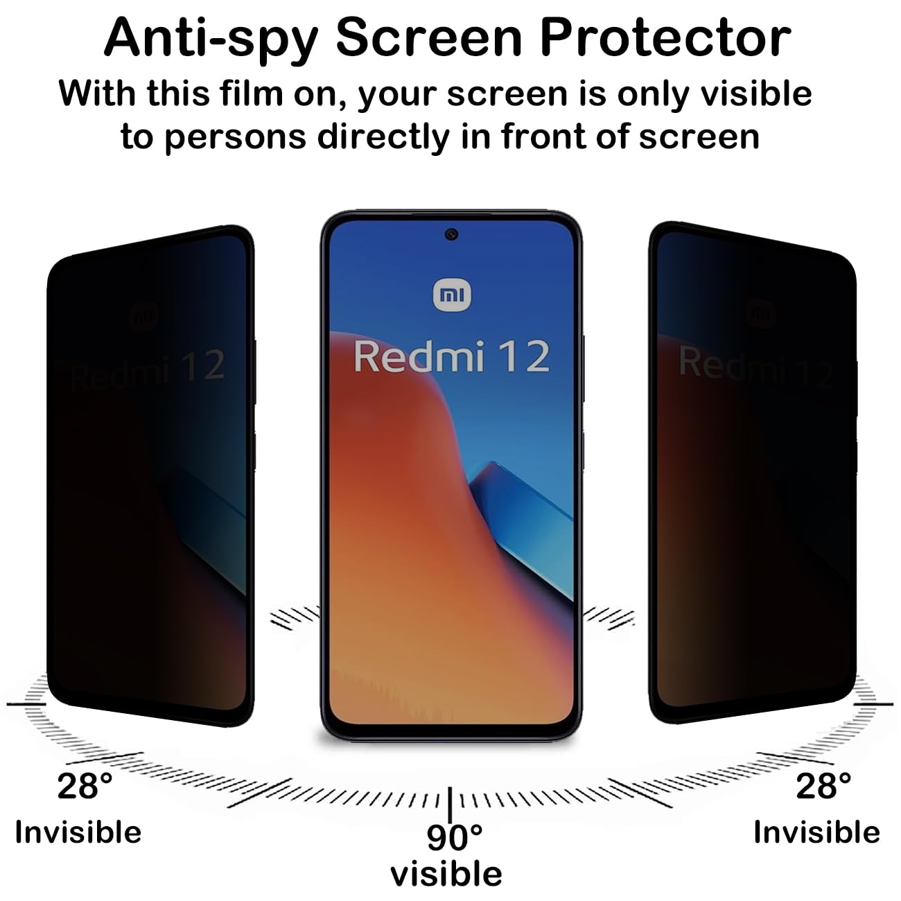 Anti Spy Screen Protector For  - Anti Spy Privacy Glass Case 评论和价格