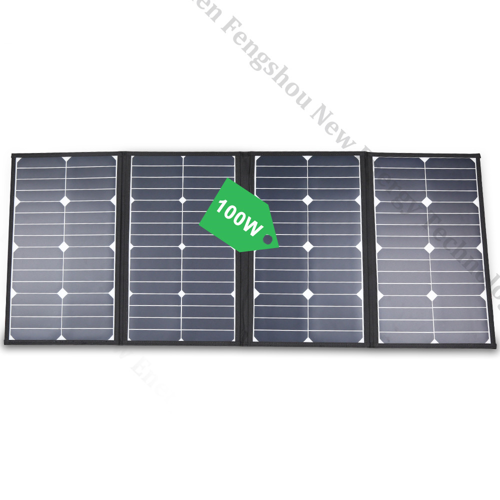 Portable 100 Watt Folding Sola - Chargers 评论和价格