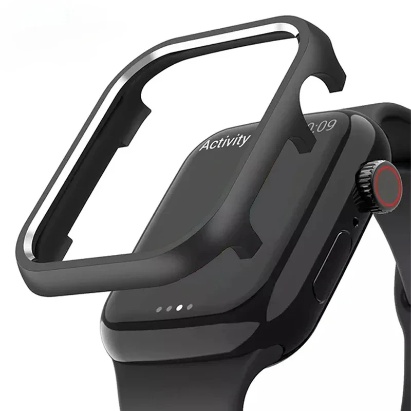 Metal Cover for Apple Watch Se - Metal Bumper Aluminum Frame Case 评论和价格