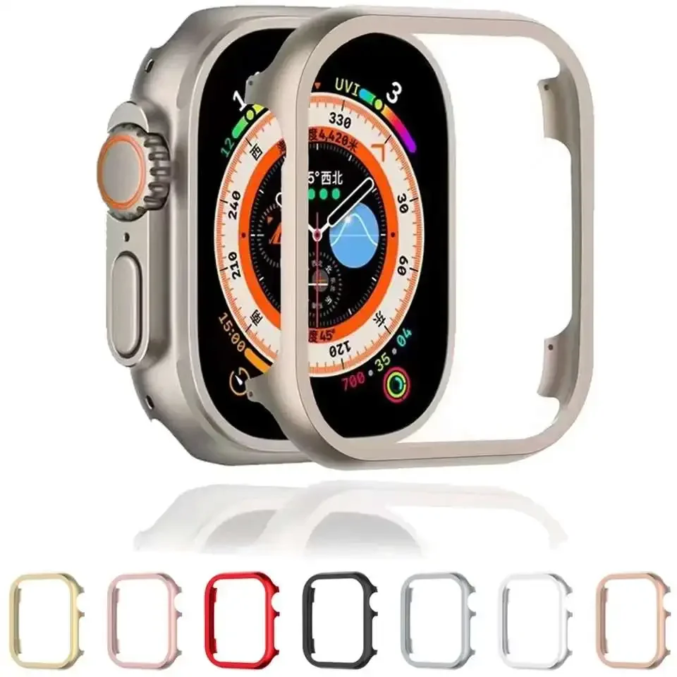 Metal Cover for Apple Watch Se - Metal Bumper Aluminum Frame Case 评论和价格