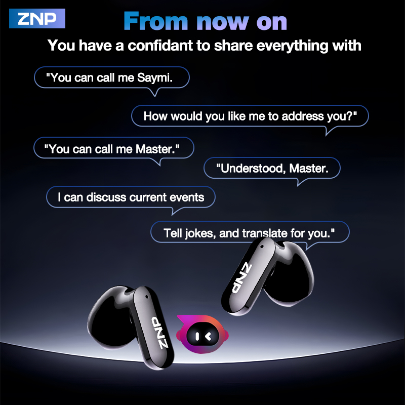 2026 Latest ZNP Wireless AI Tr - Earphones 评论和价格