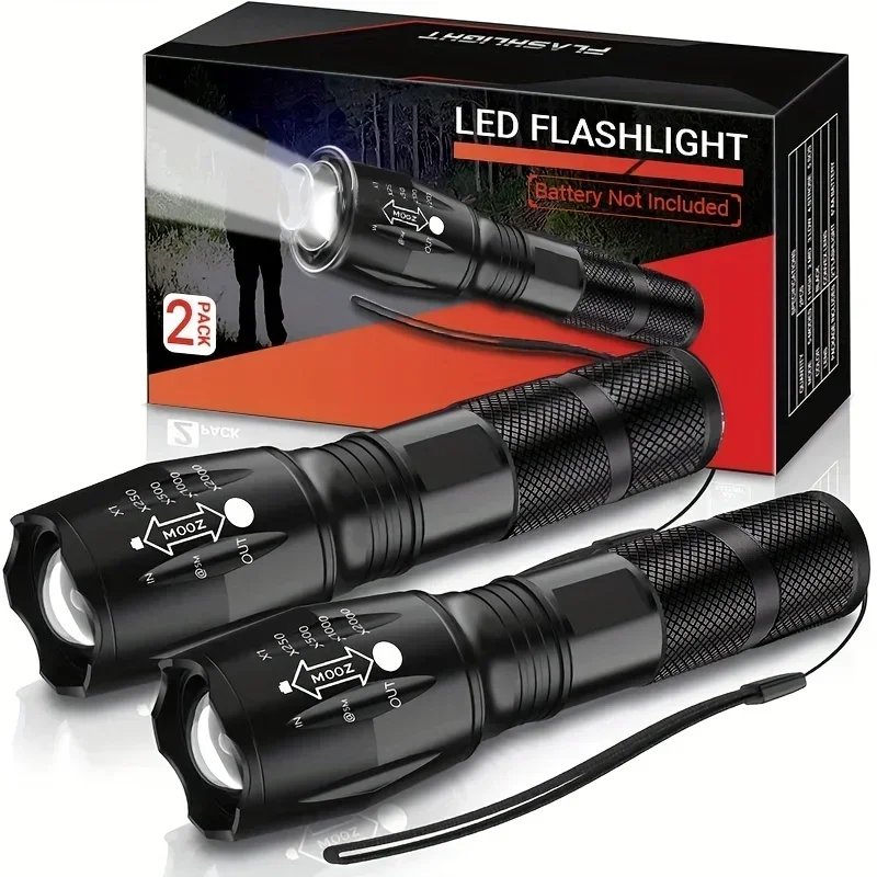 High Power T6 LED Flashlights  - Power Banks 评论和价格