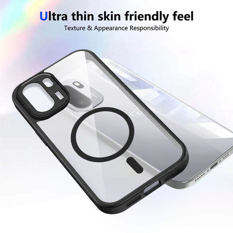 Magnetic Transparent Silicone  - Clear Shockproof Bumper Case 评论和价格