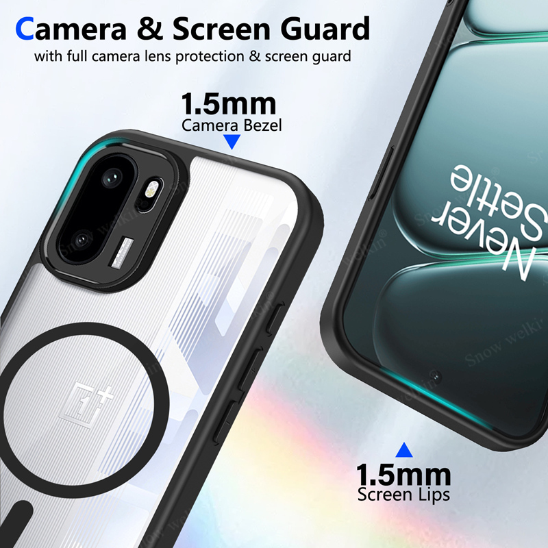 Magnetic Transparent Silicone  - Clear Shockproof Bumper Case 评论和价格