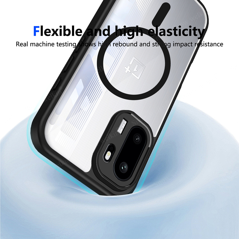 Magnetic Transparent Silicone  - Clear Shockproof Bumper Case 评论和价格
