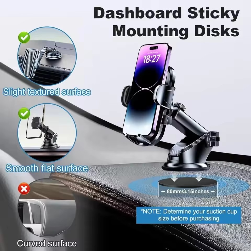 1/10pcs Car Phone Holder Stick - Phone Stands 评论和价格