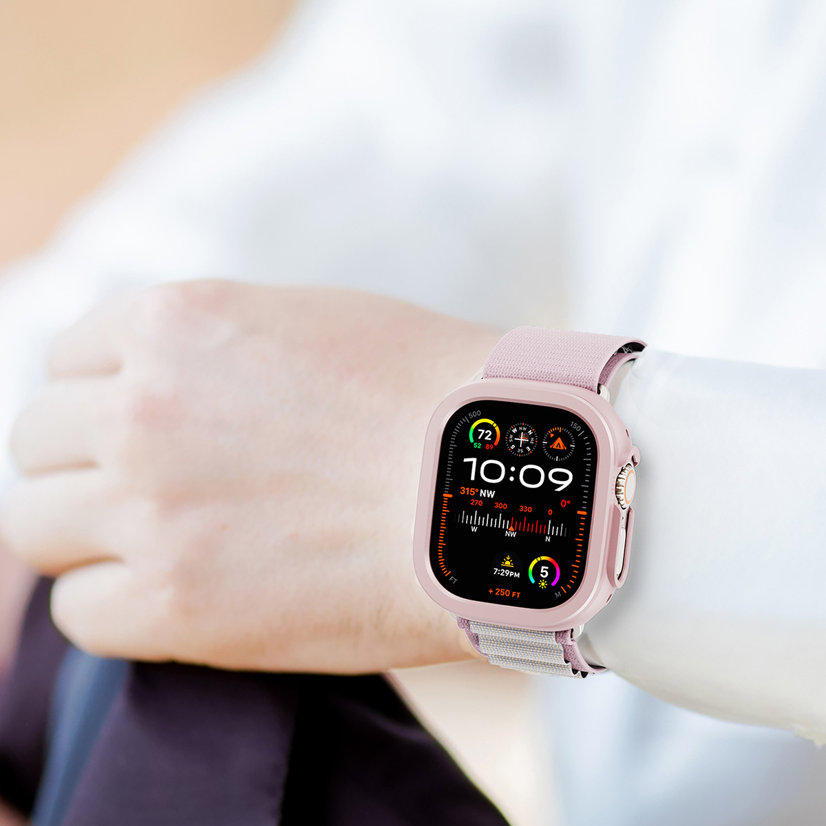 Case + Bezel for Apple Watch U - Metal Bumper Aluminum Frame Case 评论和价格