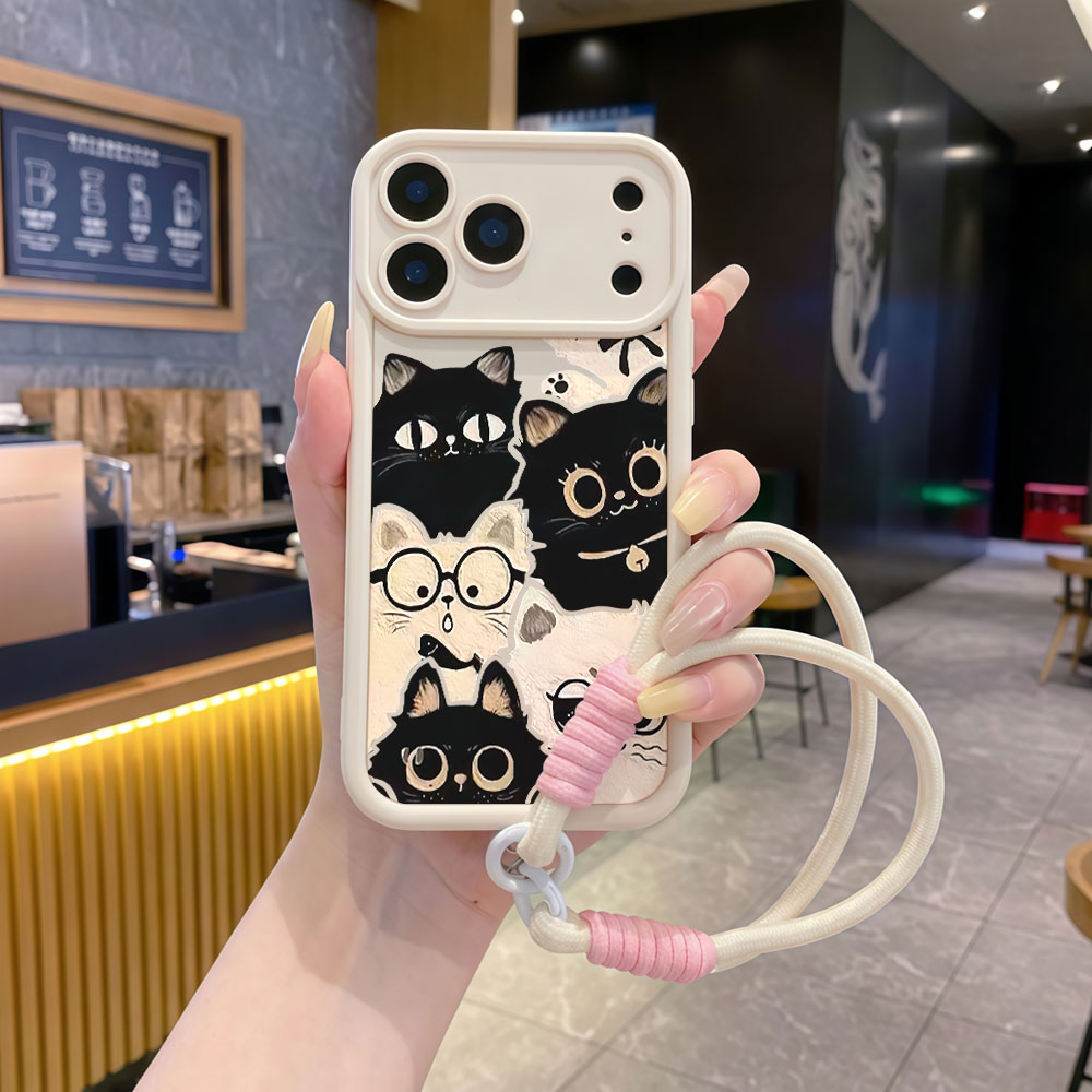 Shockproof Lanyard Cute Cartoo - Cute Cartoon Wrist Strap Silicone Case 评论和价格