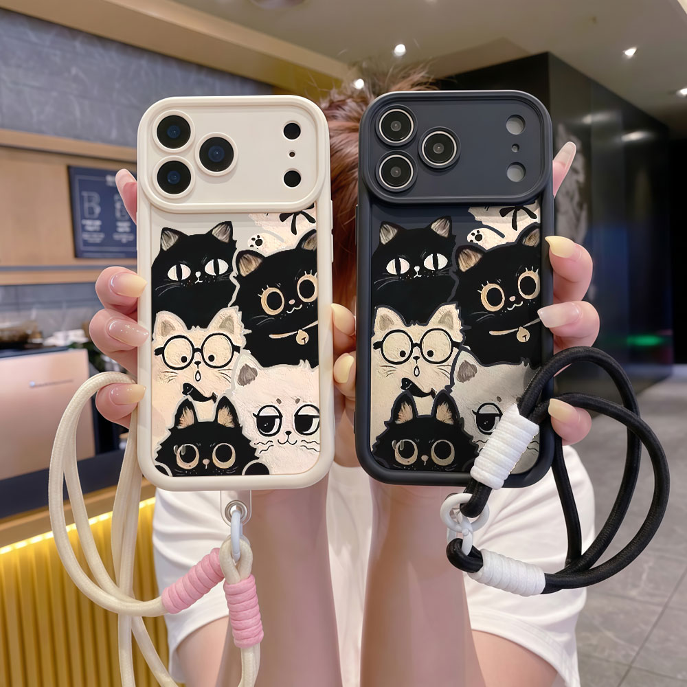 Shockproof Lanyard Cute Cartoo - Cute Cartoon Wrist Strap Silicone Case 评论和价格