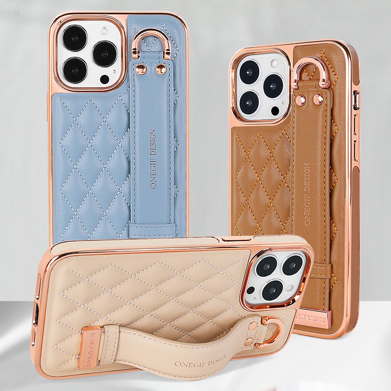 Fashionable Luxury Ring Wrist  - Leather Wallet Card Holder Phone Cover 评论和价格