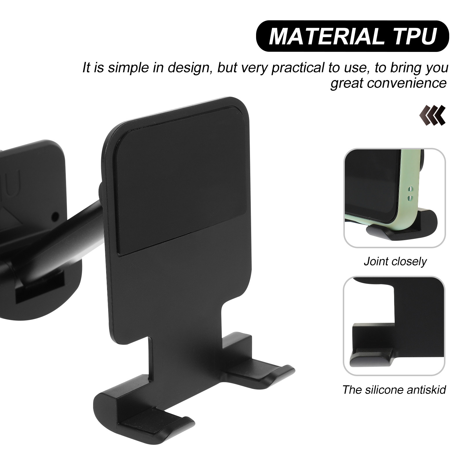 Adhesive Wall Mount Phone Hold - Phone Stands 评论和价格