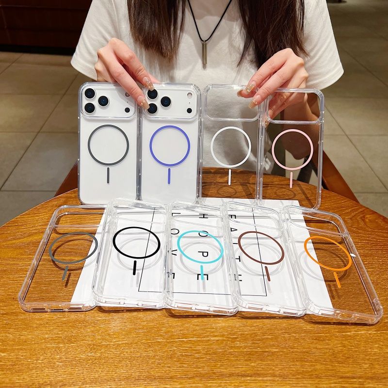 Luxury For Magesafe Magnetic C - Clear Shockproof Bumper Case 评论和价格