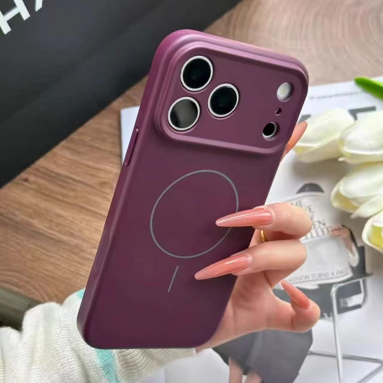 Original Liquid Silicone Magne - Liquid Silicone Magnetic Phone Case 评论和价格