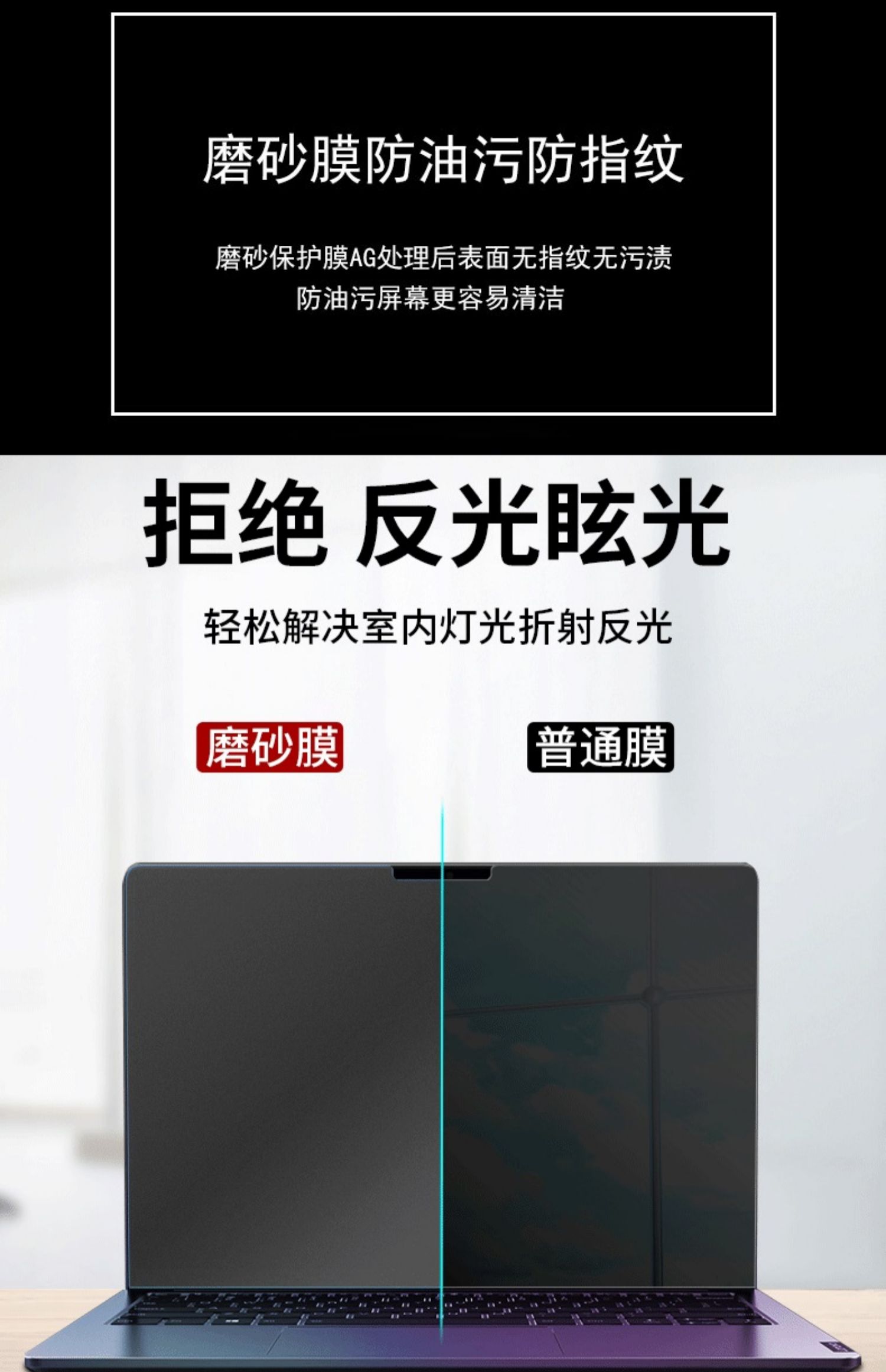 1PCS Anti-Scratch Anti-glare M - Matte Anti Glare Screen Protector 评论和价格
