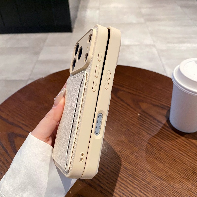 PU Leather Wallet Phone Case w - Leather Wallet Card Holder Phone Cover 评论和价格