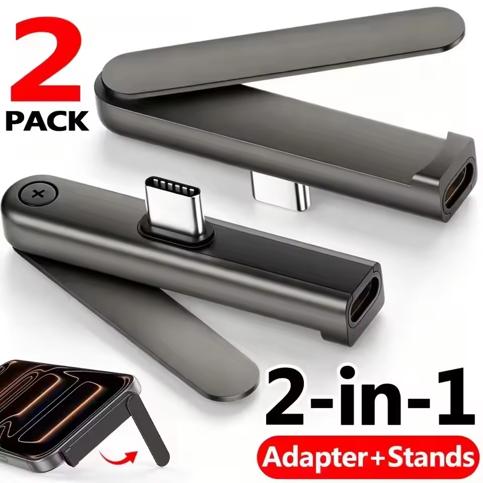 2/1PCS Portable USB C To 3.5mm - Phone Stands 评论和价格