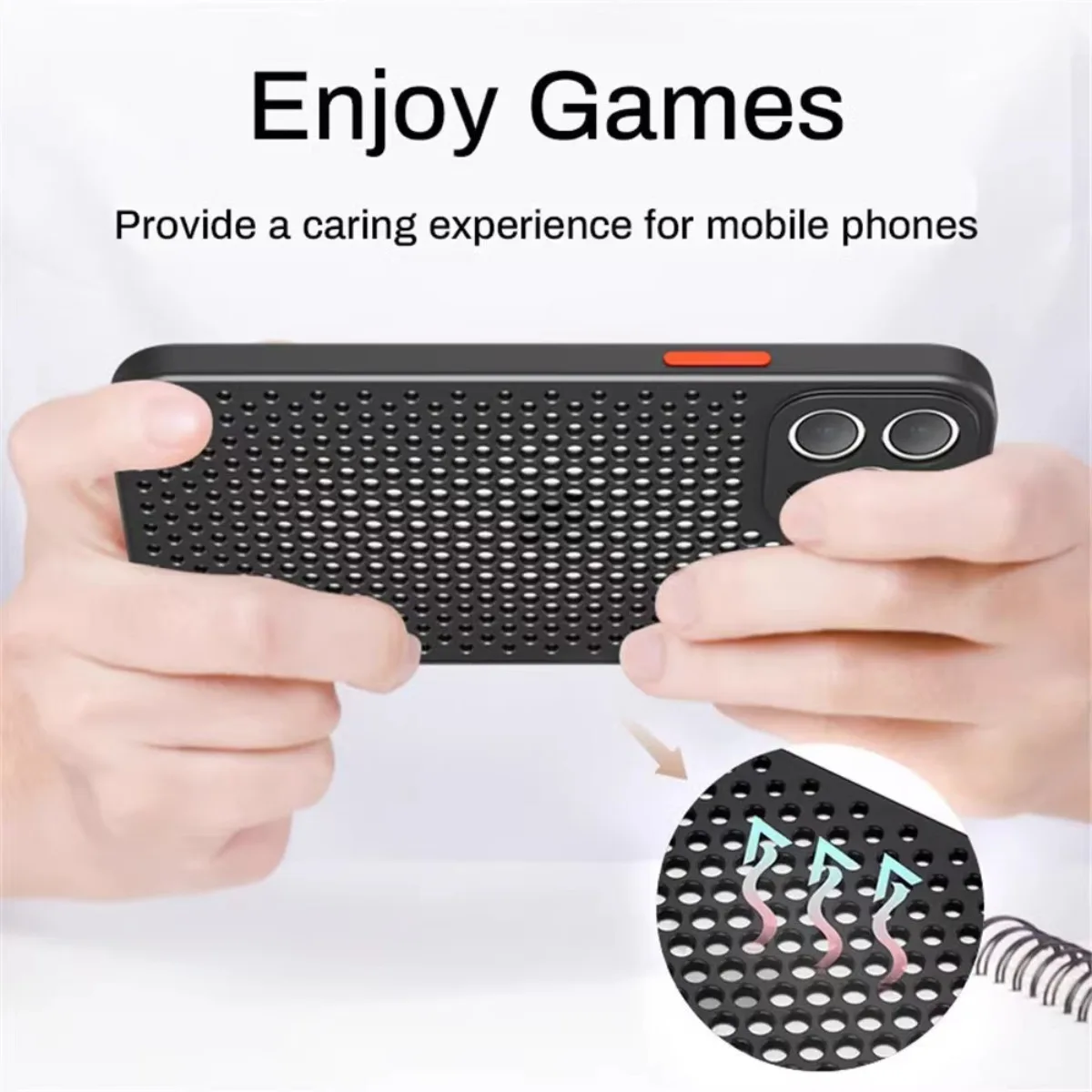 Heat Dissipation Cooling Phone - Heat Dissipation Mesh Breathable Case 评论和价格