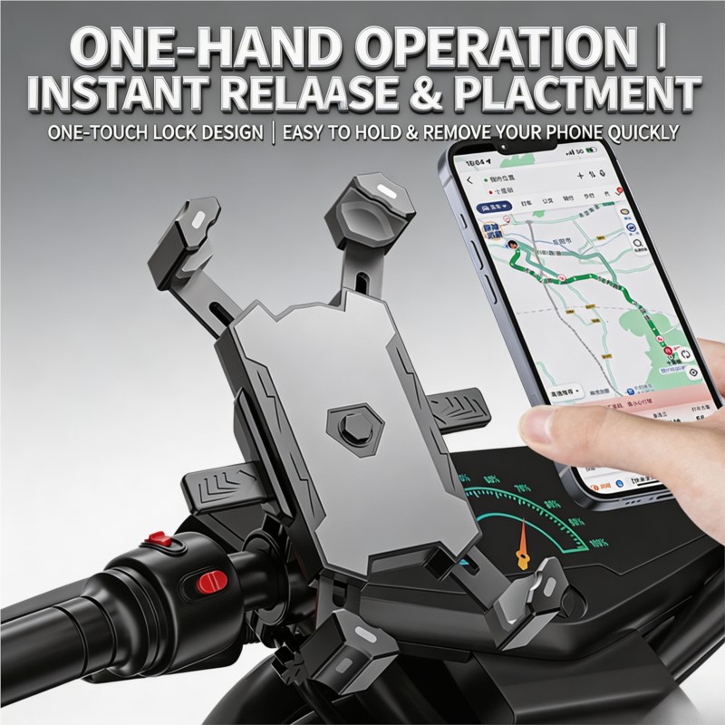 Motorcycle Rider Phone Mount A - Phone Stands 评论和价格