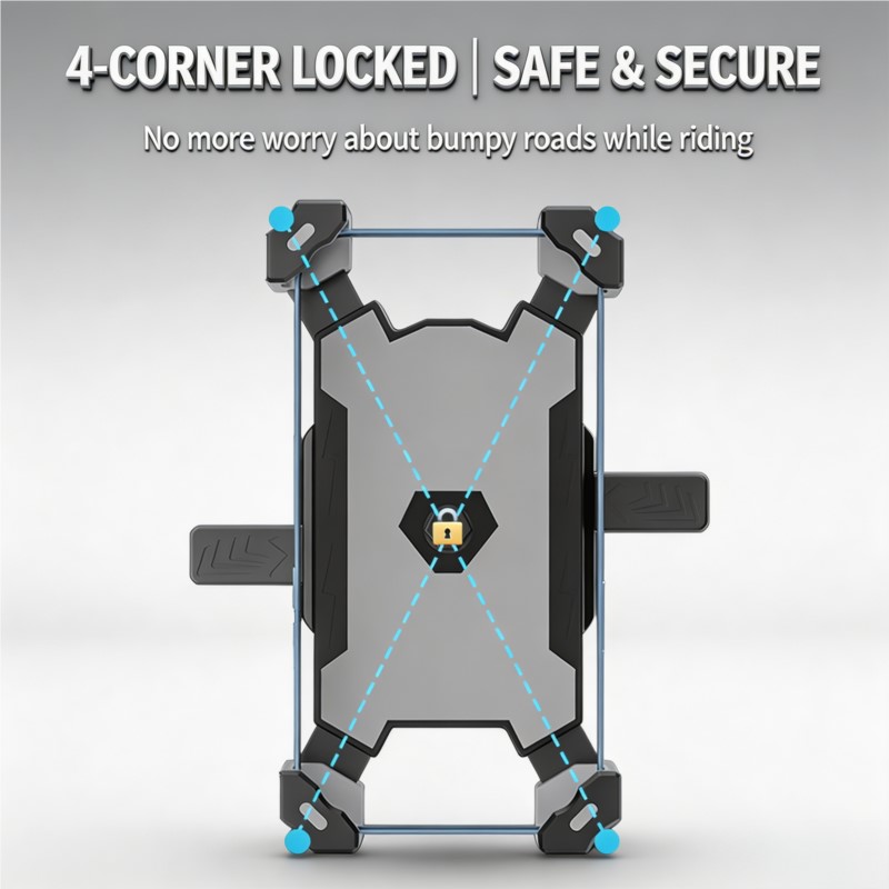 Motorcycle Rider Phone Mount A - Phone Stands 评论和价格