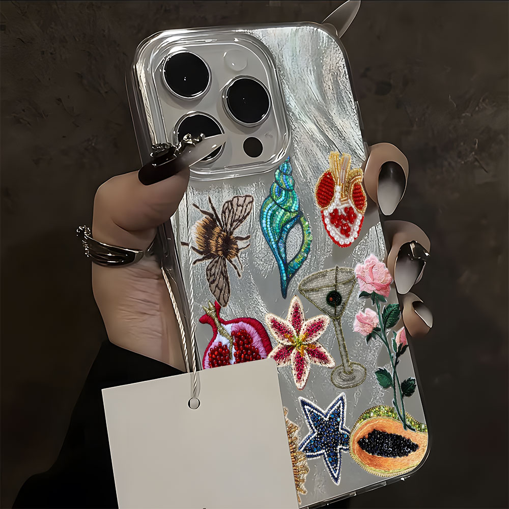 Vintage Flowers Collage Patter - Vintage Floral Pattern Soft Case 评论和价格