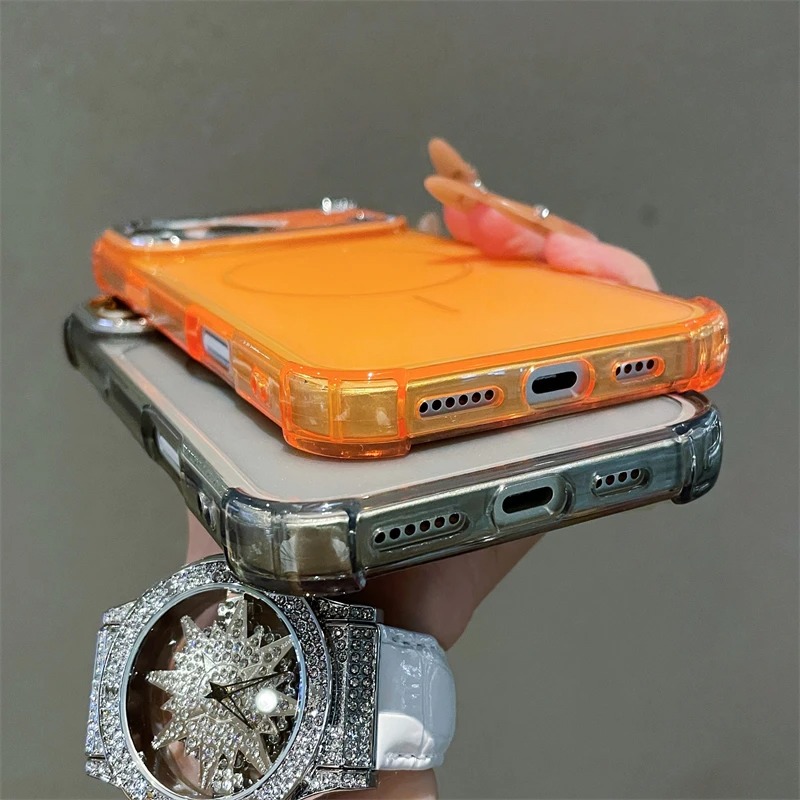 Matte Clear Airbag Shockproof  - Clear Shockproof Bumper Case 评论和价格