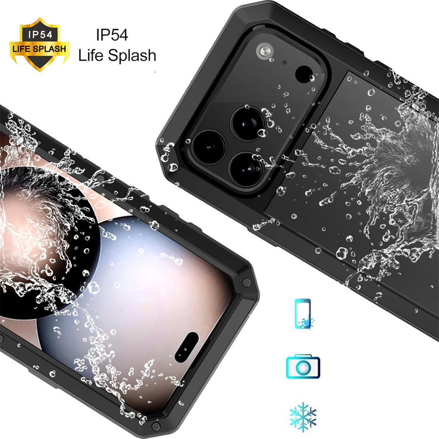 Heavy Duty Metal Armor Phone C - Heavy Duty 360 Full Body Protective Case 评论和价格